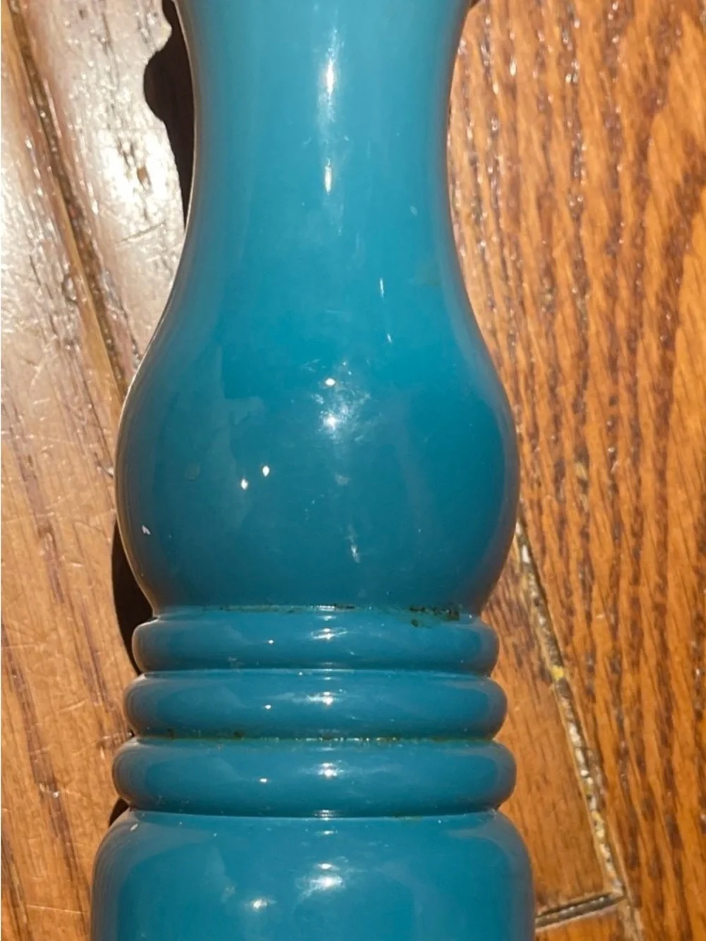 Turquoise Ceramic Decorative Accent Pepper Mill Le Creuset 8-inch